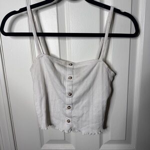Volcom- white tank